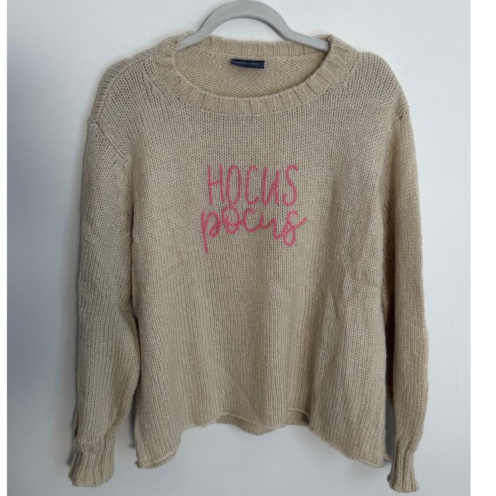 Wooden Ships Mohair Wool Hocus Pocus sweater size S/M